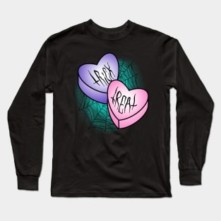 Trick or Treat Hearts Long Sleeve T-Shirt